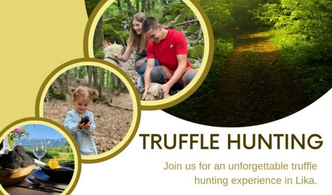 Truffle hunting Velebit